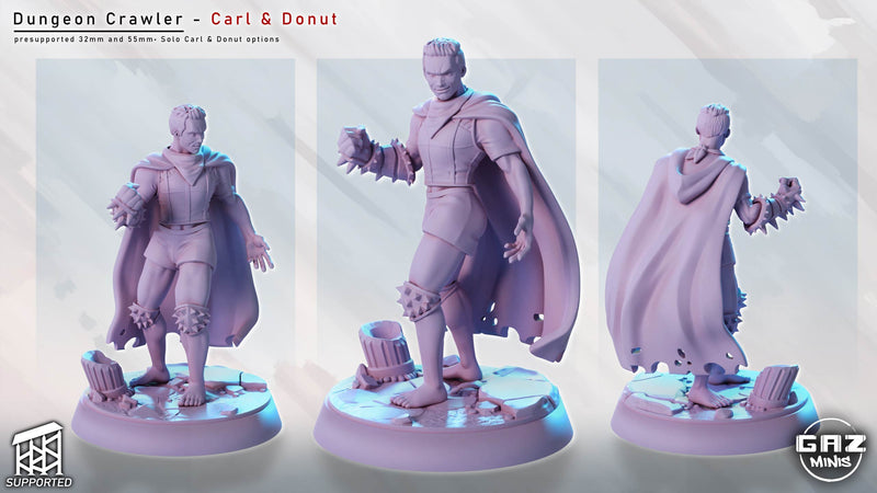 Dungeon Crawler | Fantasy Pin-Up | Gaz Minis