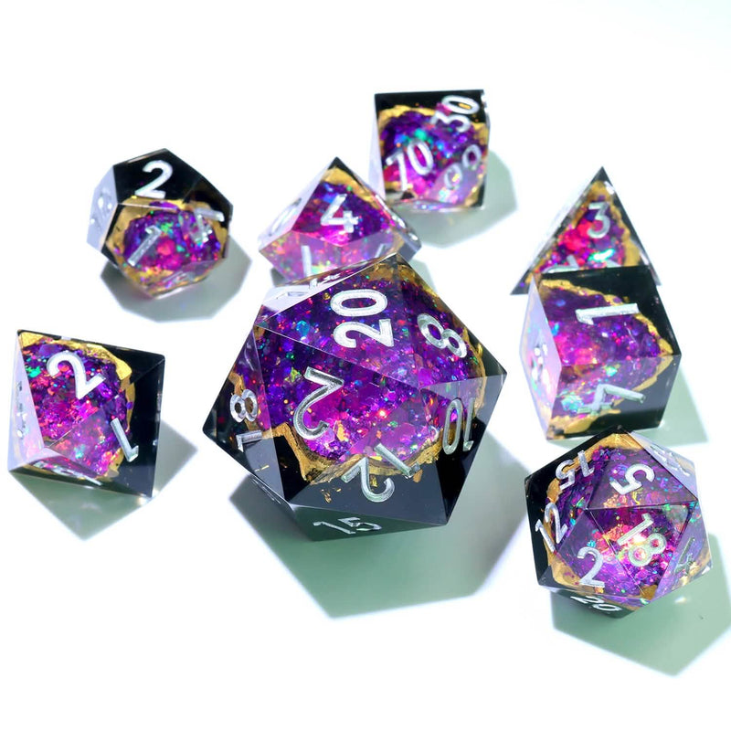 Regal Relic | 33mm D20 | Oversized Geode Dice | Single Dice