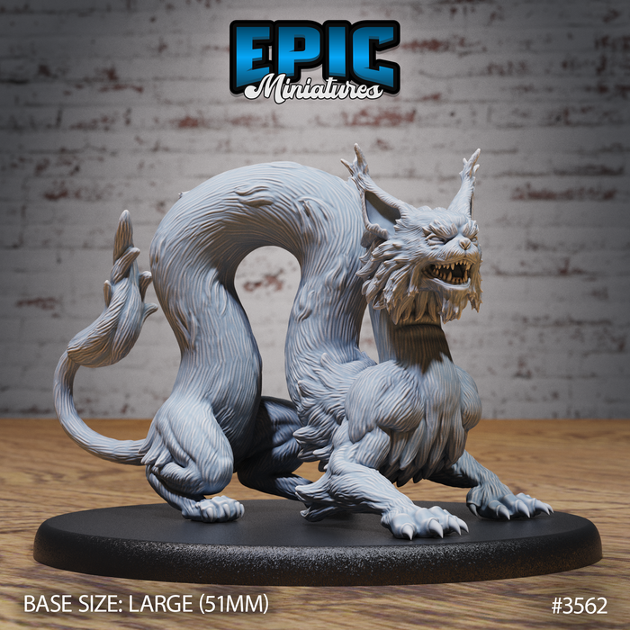Long Cat A | Iron Fist Tournament | Fantasy Miniature | Epic Miniatures