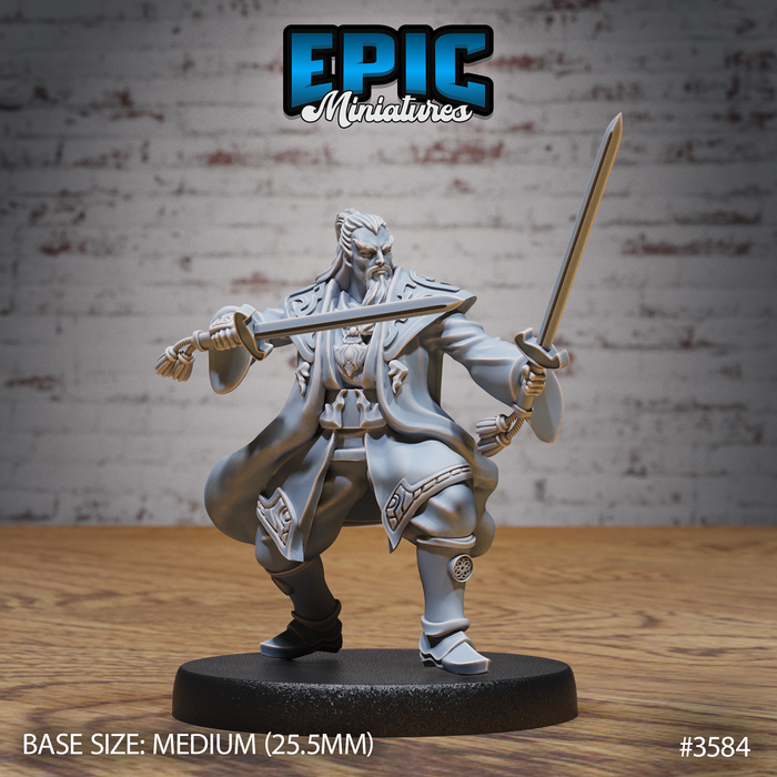 Blade Master B | Iron Fist Tournament | Fantasy Miniature | Epic Miniatures
