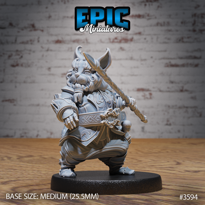 Eastern Cat Folk C | Iron Fist Tournament | Fantasy Miniature | Epic Miniatures