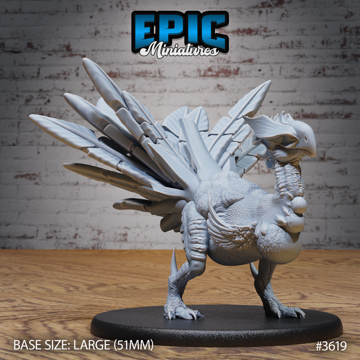 Turkey Raptor | Ice Age Madness | Fantasy Miniature | Epic Miniatures