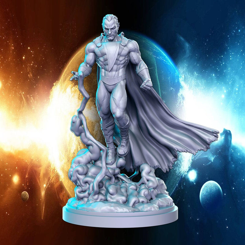 Noir Nigel Classic | Super Hero Miniature | RN Estudio