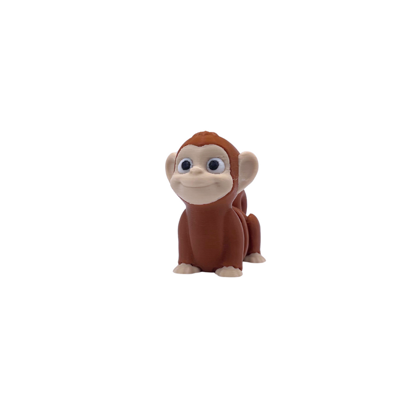 Happy Monkey Key Charm
