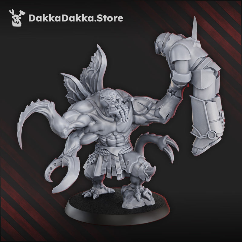 Amalgamants of the Cosmic Harvester Miniatures | Grimdark Proxy Miniature | Ghamak
