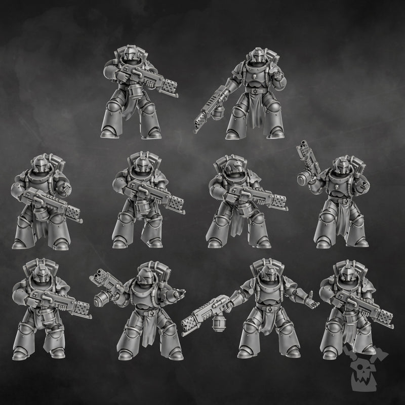 Space Knights Ignitium Squad | Battle Brothers | DakkaDakka