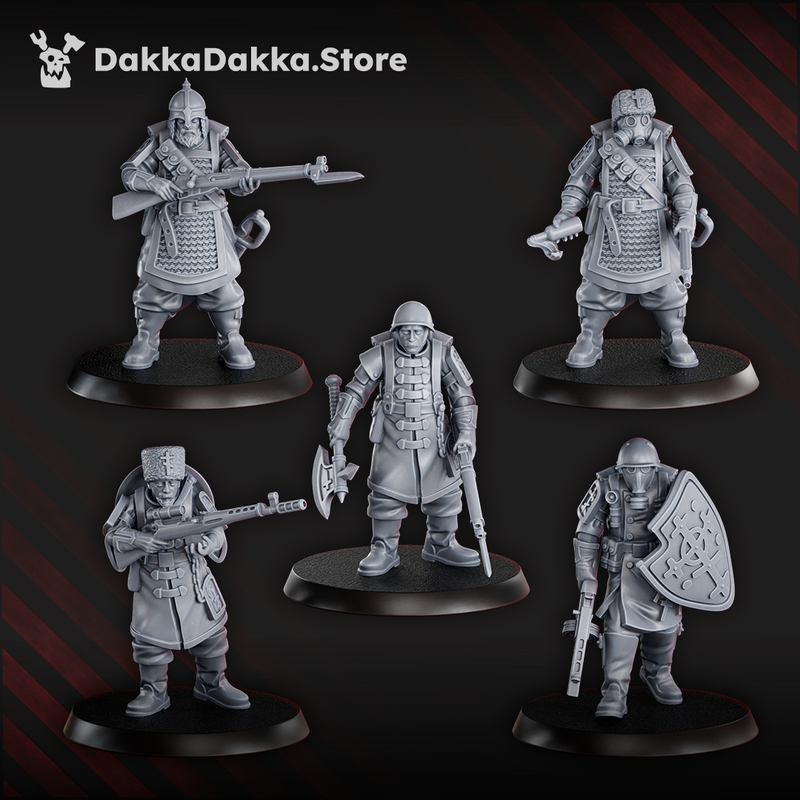 Red Druzhina Miniatures | Steel Union | DakkaDakka