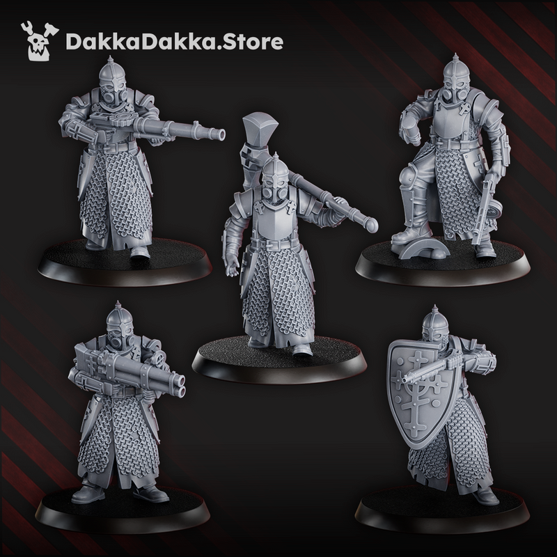 Holy Steel Battalion Miniatures | Steel Union | DakkaDakka