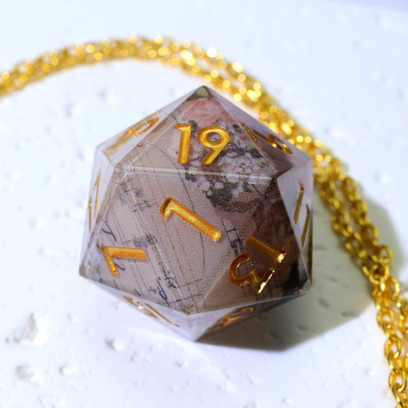 Sonnet of Thorns | Sharp Edge Dice | Resin | 7 Piece Set