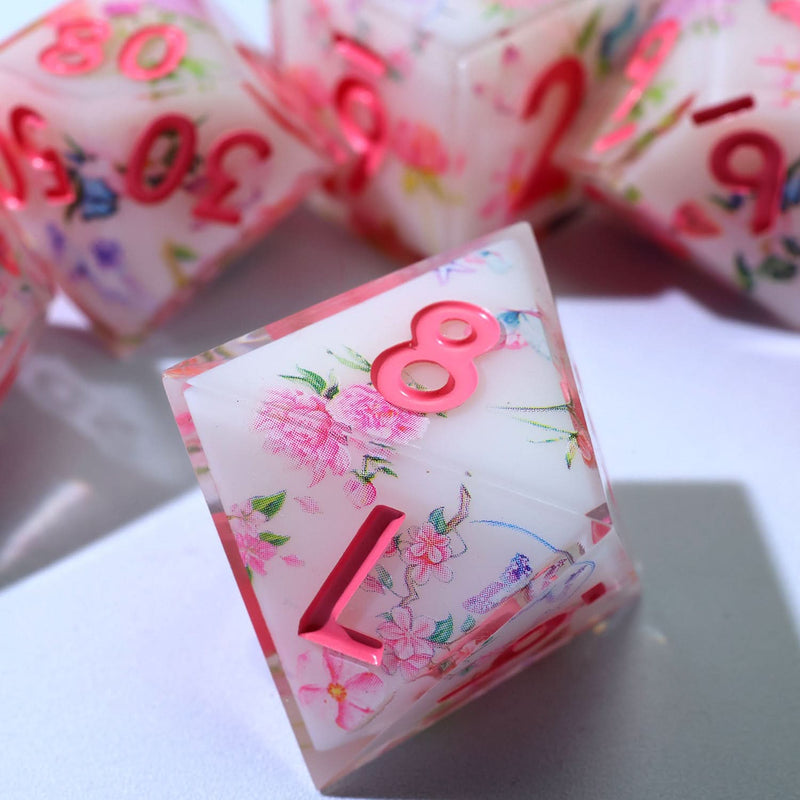 Fey Garden | Art Core Dice | 7 Piece Set