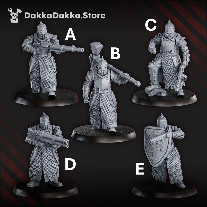 Holy Steel Battalion Miniatures | Steel Union | DakkaDakka