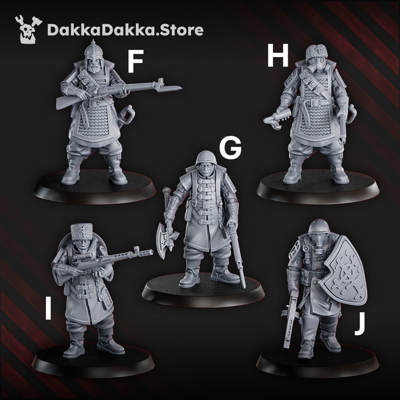 Holy Steel Battalion Miniatures | Steel Union | DakkaDakka