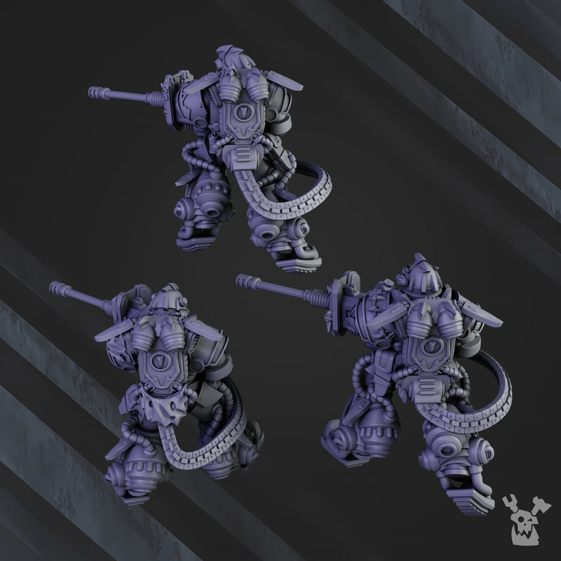 White Megaladon Clan Depressors | Battle Brothers | DakkaDakka