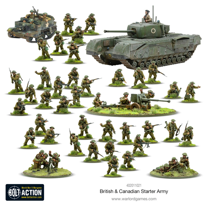 British & Canadian Army (1943-45) Starter Army | Bolt Action