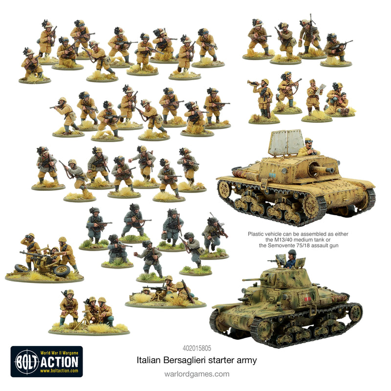 Italian Bersaglieri Starter Army | Bolt Action