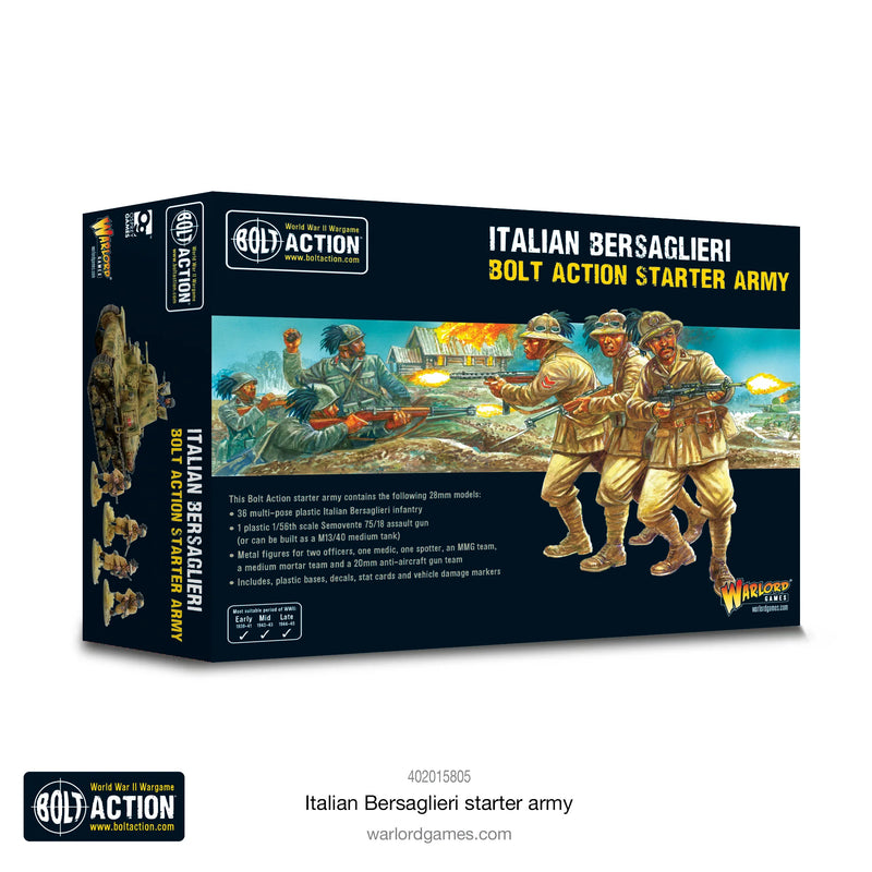 Italian Bersaglieri Starter Army | Bolt Action