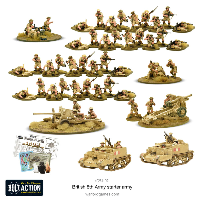 British 8th Army Starter Army | Bolt Action