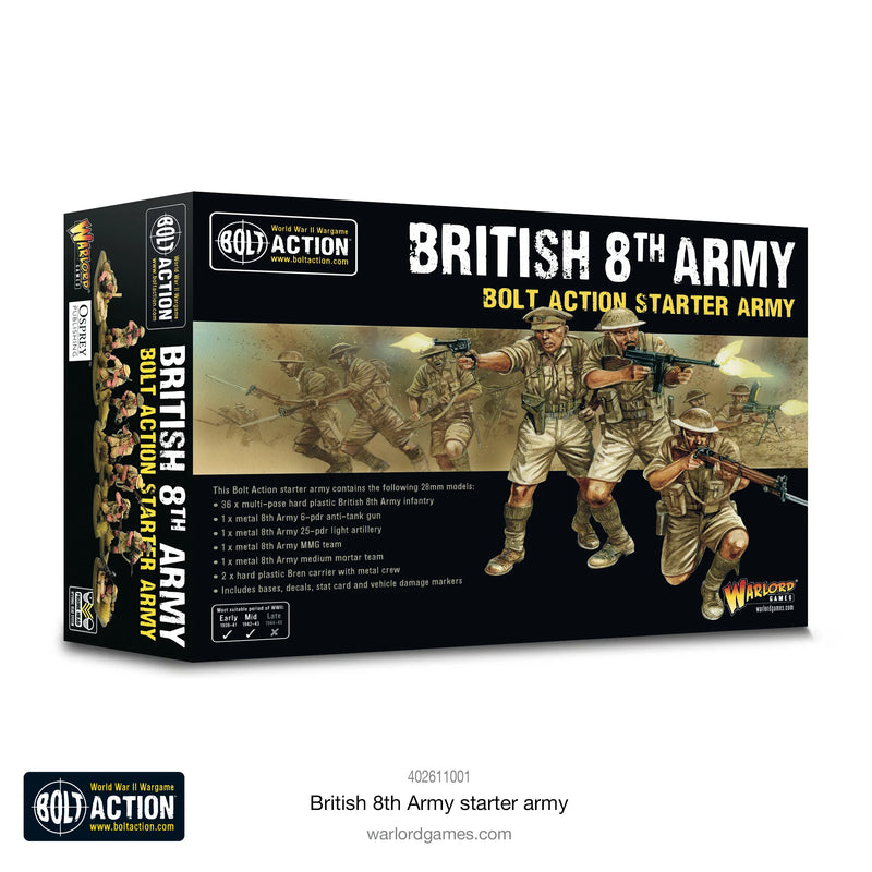 British 8th Army Starter Army | Bolt Action