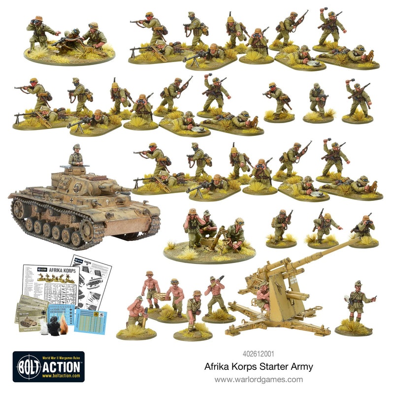 German Afrika Korps Starter Army | Bolt Action