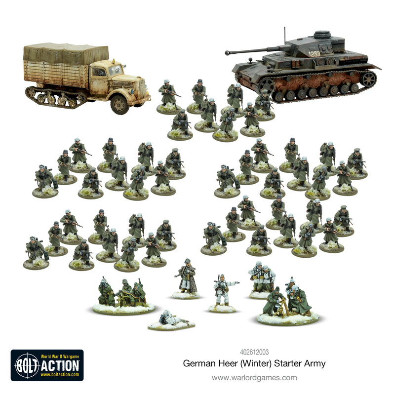 German Heer Winter Starter Army | Bolt Action