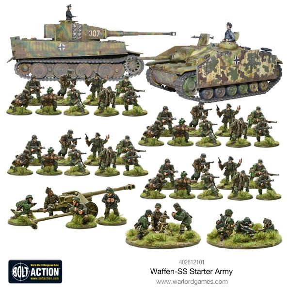 German Waffen SS Starter Army | Bolt Action