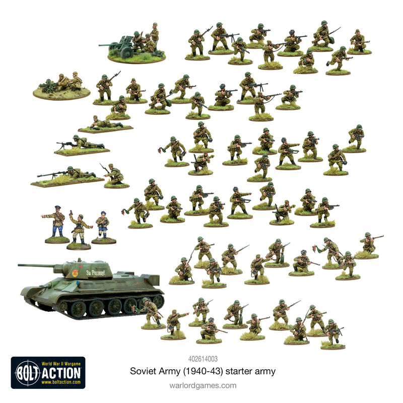 Soviet Army Early War Starter Army | Bolt Action