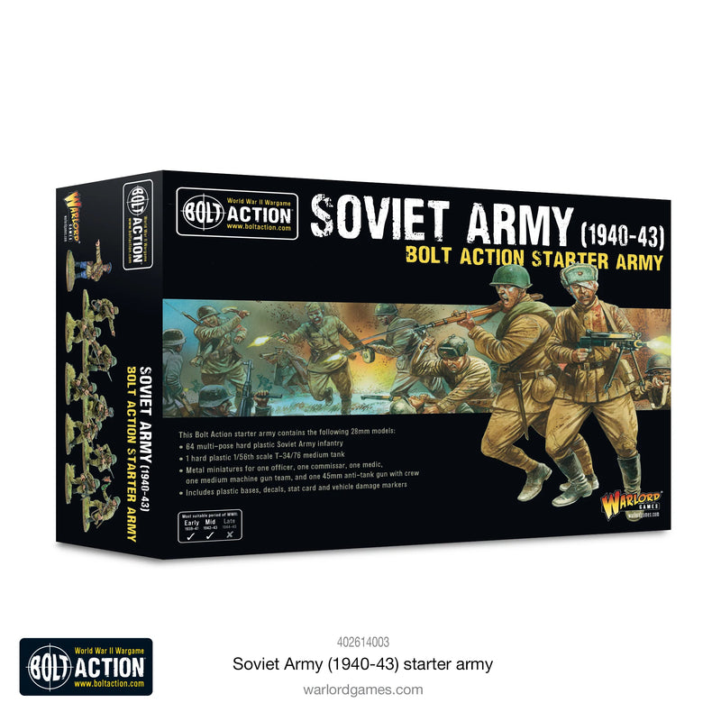 Soviet Army Early War Starter Army | Bolt Action