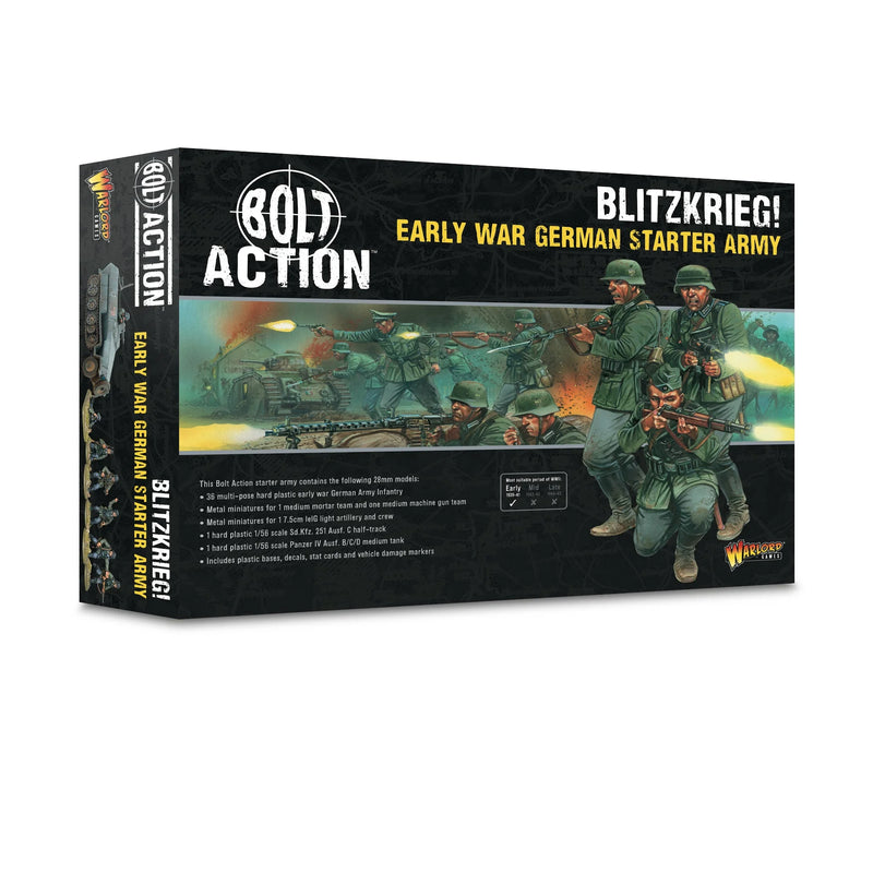 German Blitzkrieg! Early War German Starter Army | Bolt Action