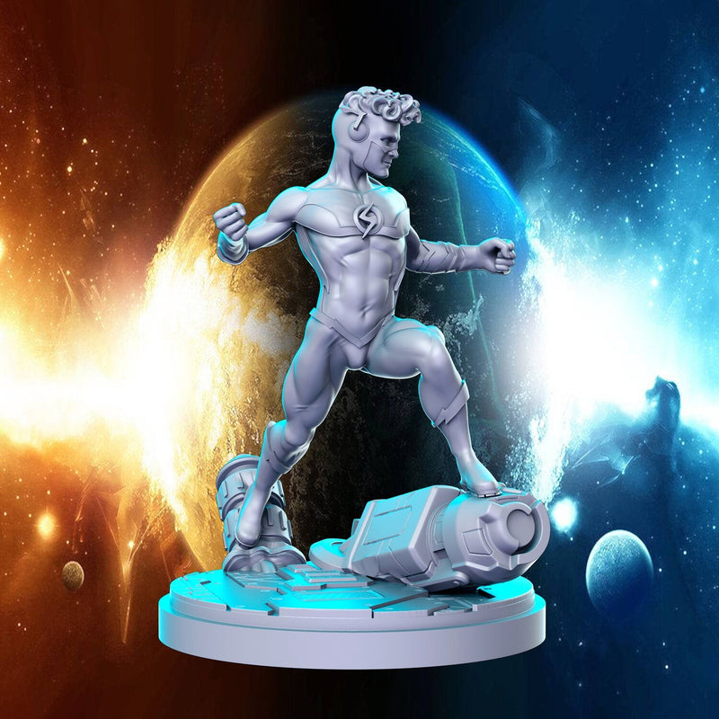 Speedy Boi | Super Hero Miniature | RN Estudio