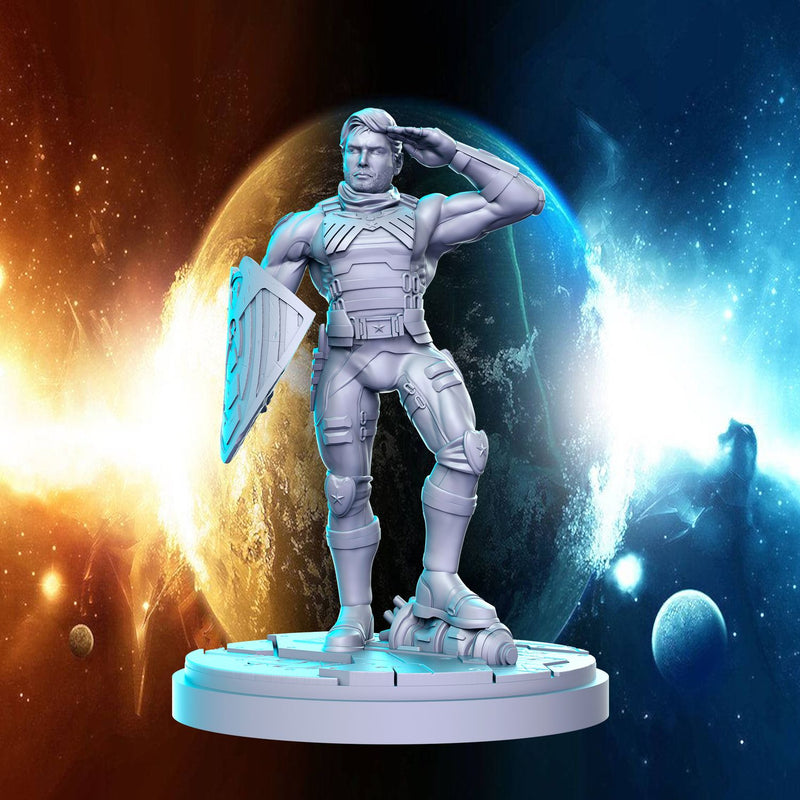 Prime Soldier | Super Hero Miniature | RN Estudio