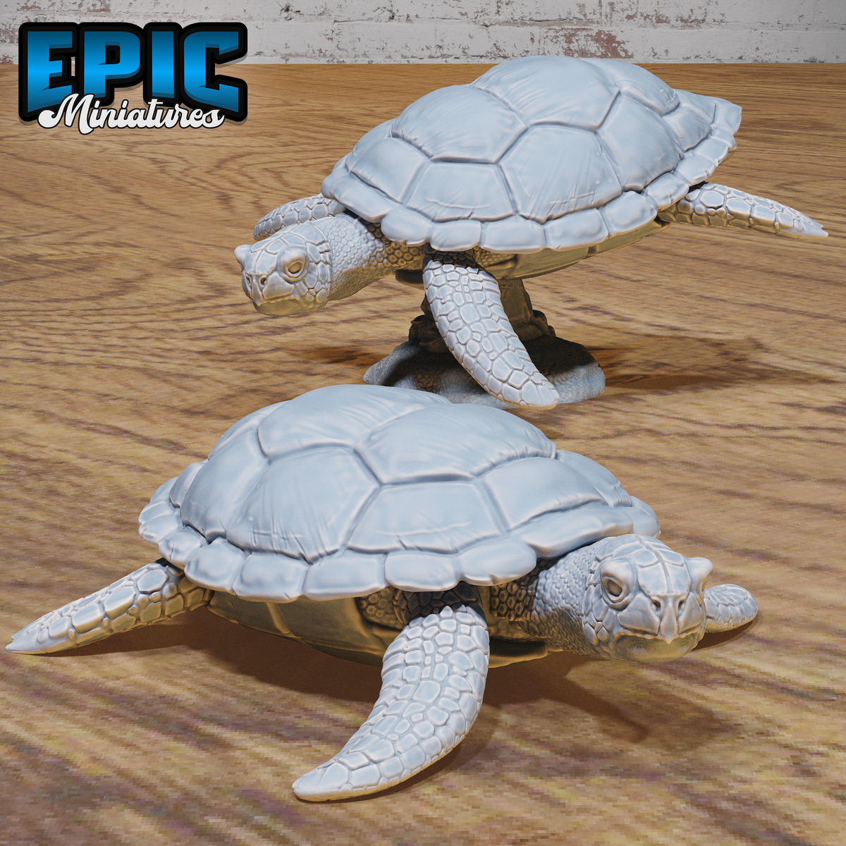 Sea Turtle #4804 by Epic Miniatures - Mysterious Ocean | DnD Tabletop ...