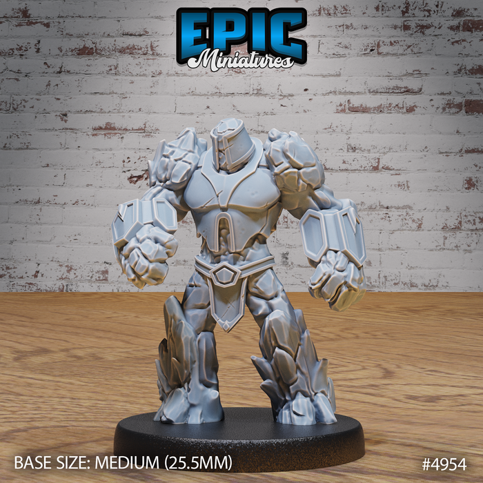 Myrmidon Earth Golem | Giants & Barbarians | Epic Miniatures