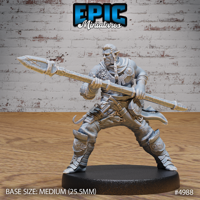 Half Orc Adventurers | Giants & Barbarians | Epic Miniatures