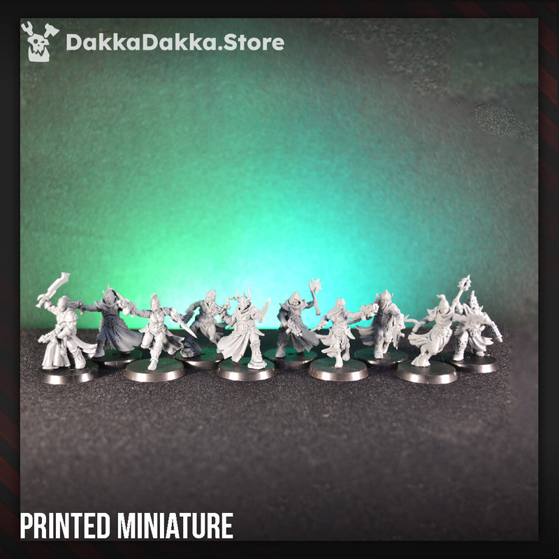 K.I.N.K. Castle Executant Miniatures | Grimdark Proxy Miniature | Ghamak