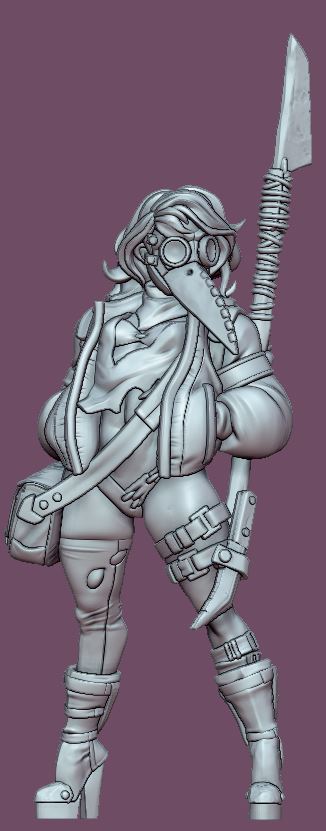 Pin-Ups of the Apocalypse Fantasy Miniatures | Gaz Minis