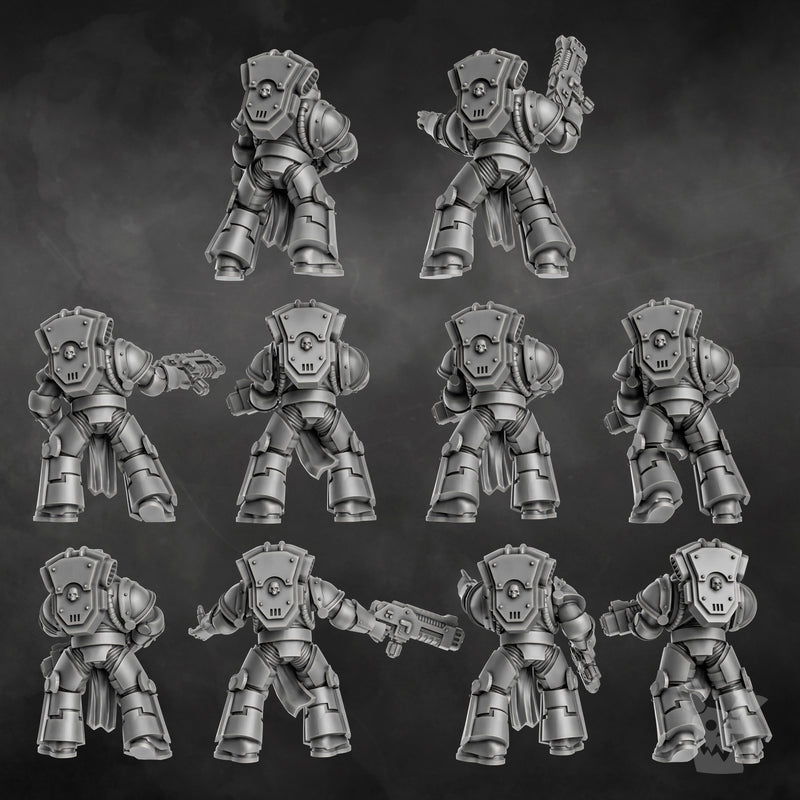 Space Knights Pulsarum Squad | Battle Brothers | DakkaDakka