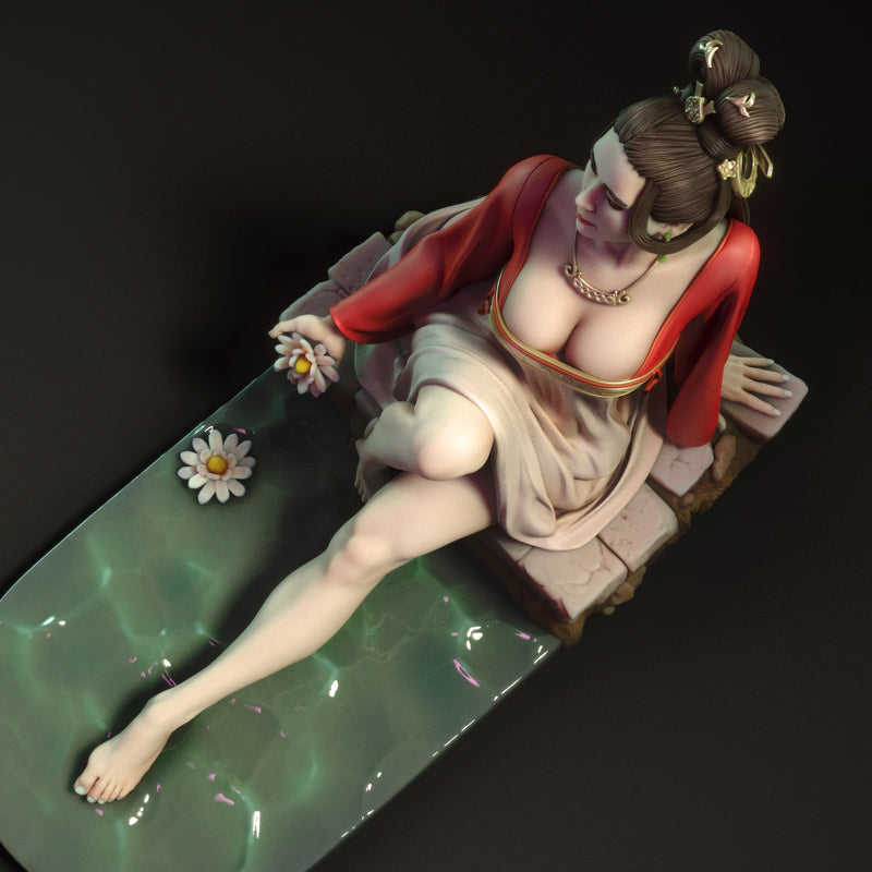 Mei | Pin-Up Statue Fan Art Miniature Unpainted | Torrida Minis
