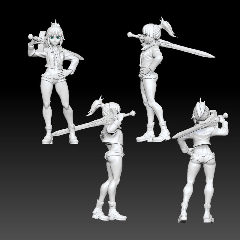 Modern Saber | Character | LPOMC