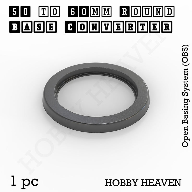 Round Bases Size Converters Round to Round 3d Print Full Range
