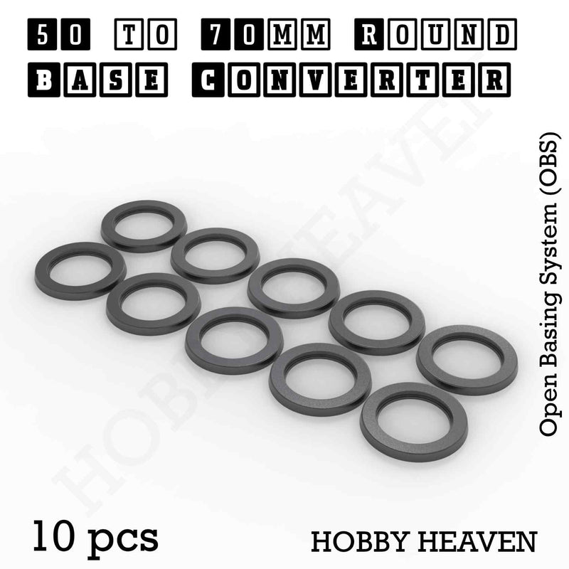 Round Bases Size Converters Round to Round 3d Print Full Range