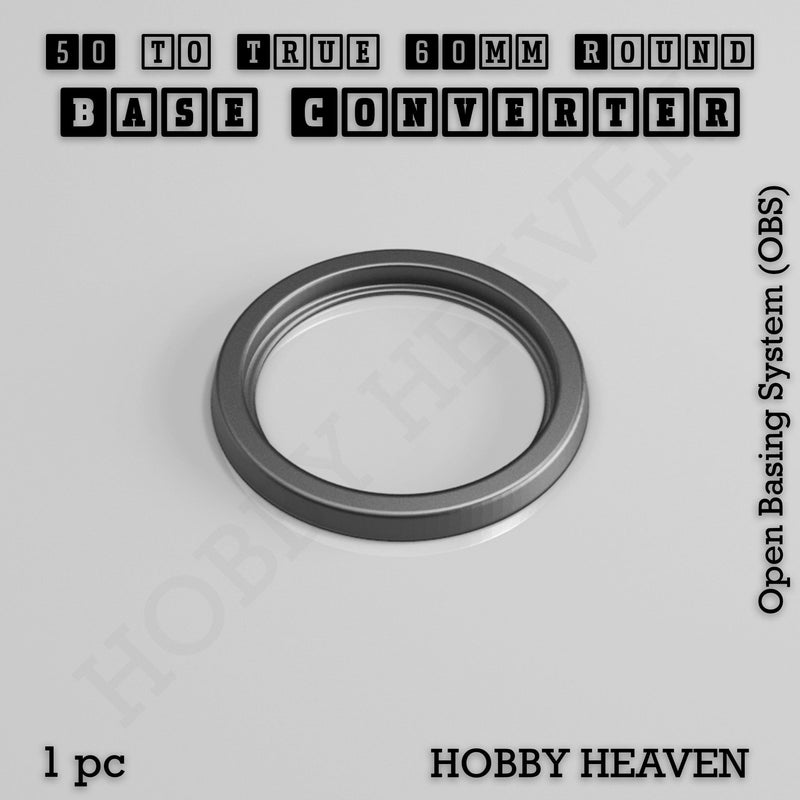 Round to Round Base Converters 3D Print Full Range