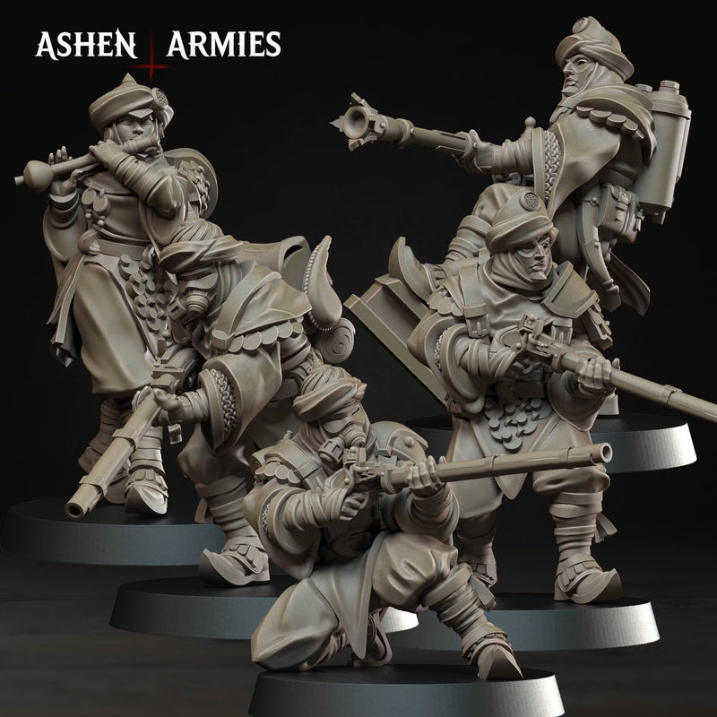 Azebs Gilded Dominion Miniatures | Trench Grimdark | Ashen Armies