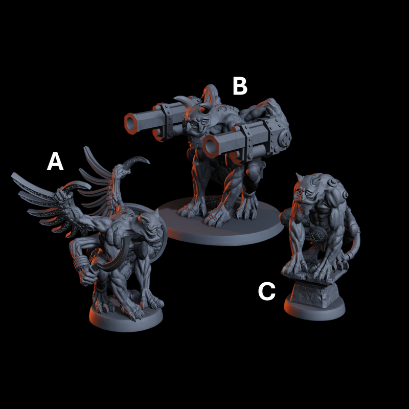 Takwin Homunculus Miniatures | Trench Grimdark | Diceverse