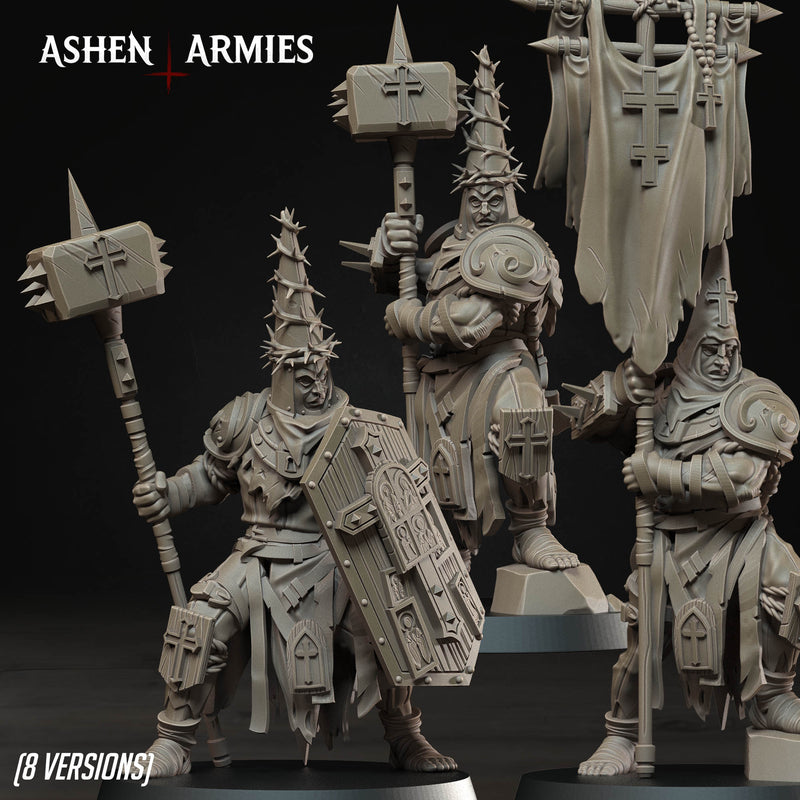 Zealots Bleeding Procession | Trench Grimdark | Ashen Armies