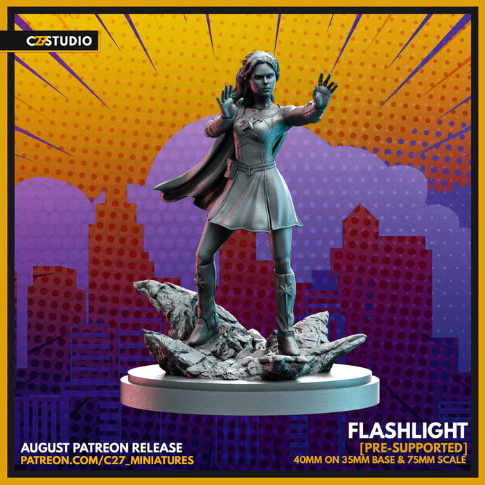 Flashlight | Heroes | Sci-Fi Miniature | C27 Studio