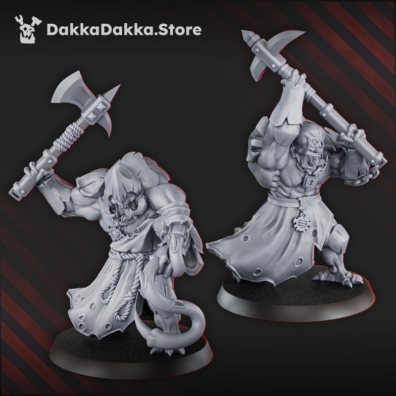Amalgamants of the Cosmic Harvester Miniatures | Grimdark Proxy Miniature | Ghamak