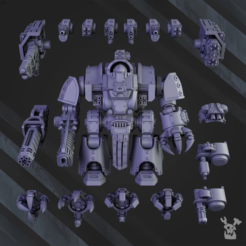 Space Knights Heavy Walker | Battle Brothers | DakkaDakka