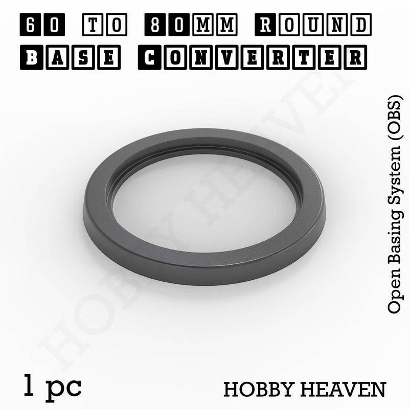 Round Bases Size Converters Round to Round 3d Print Full Range