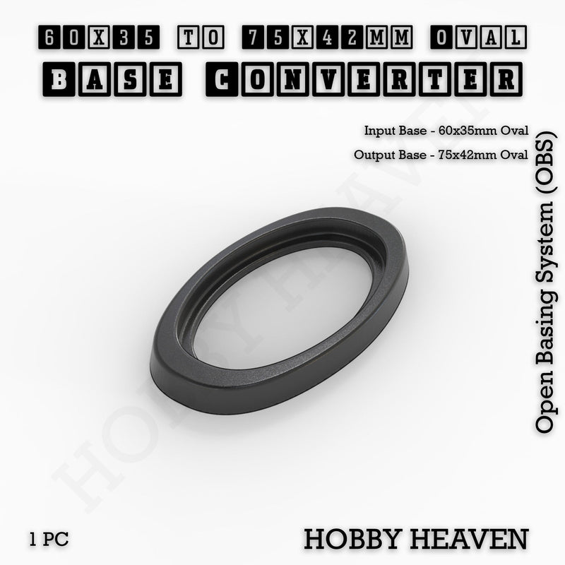 Oval To Oval Bases Size Converters 3d Print Full Range