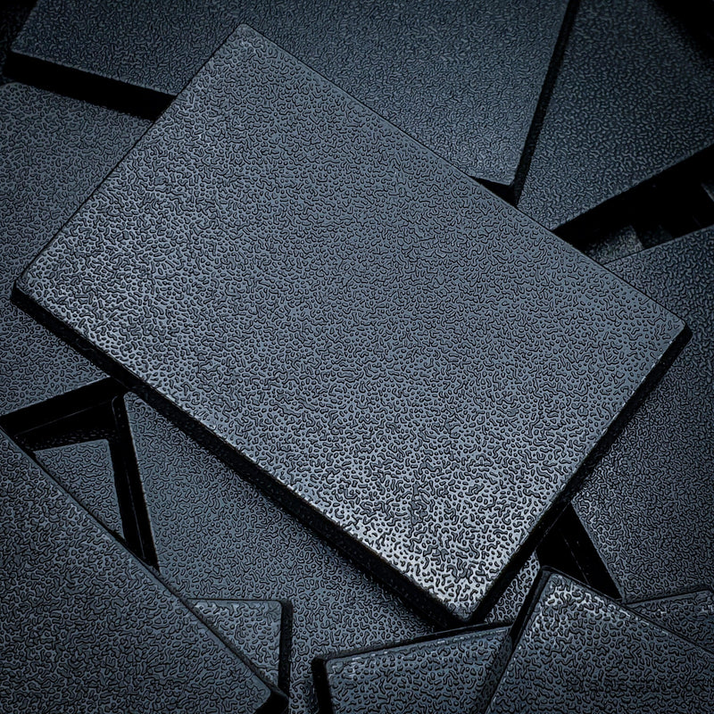 60x40mm Rectangular Plain Plastic Bases